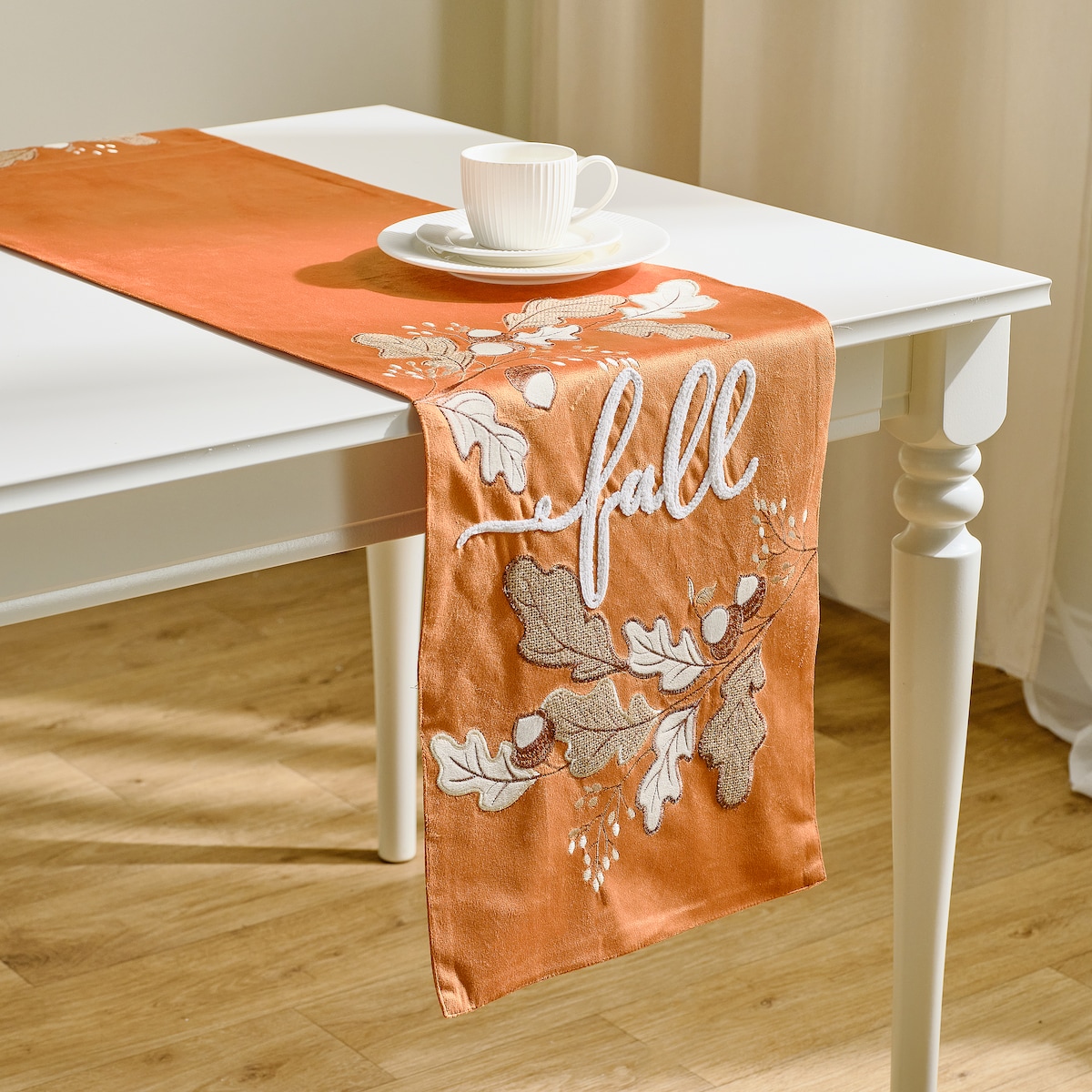 Bieżnik Haftowany Fallis 35x180 cm
