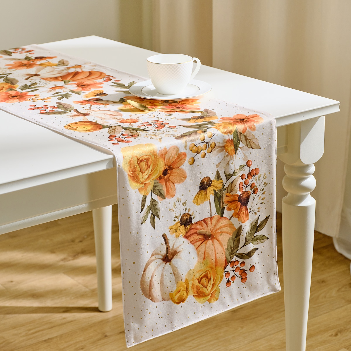 Bieżnik z nadrukiem Pumprelle 35x180 cm