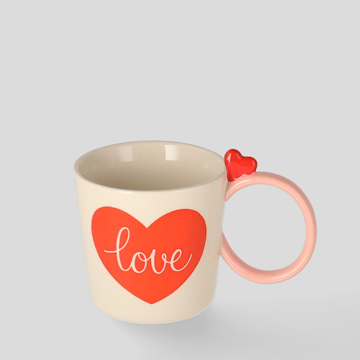 Kubek Valentini z motywem serca