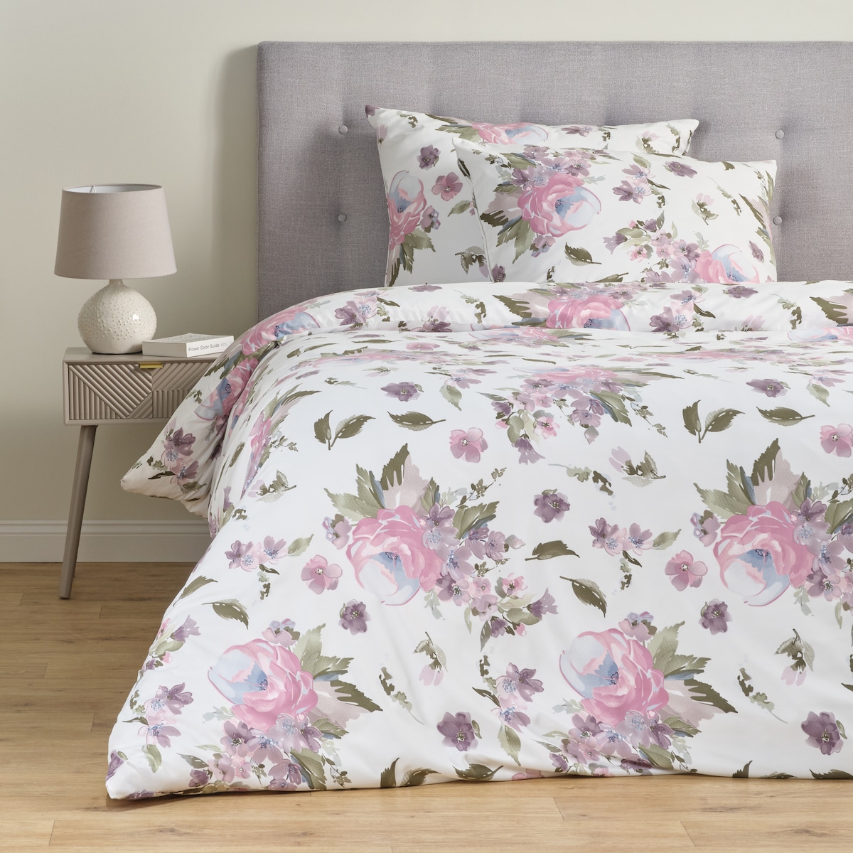 Komplet pościeli z mikrofibry Dosogwan 200x220 cm z 2 poszewkami 70x80