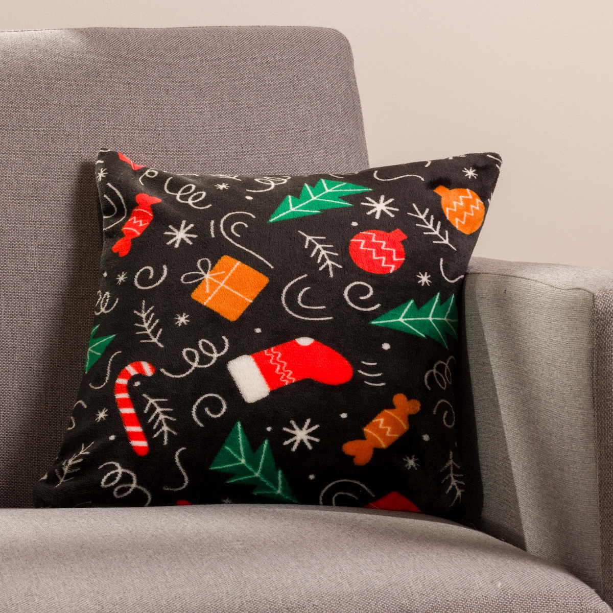 Poszewka Flanelowa Festive table 40x40 cm