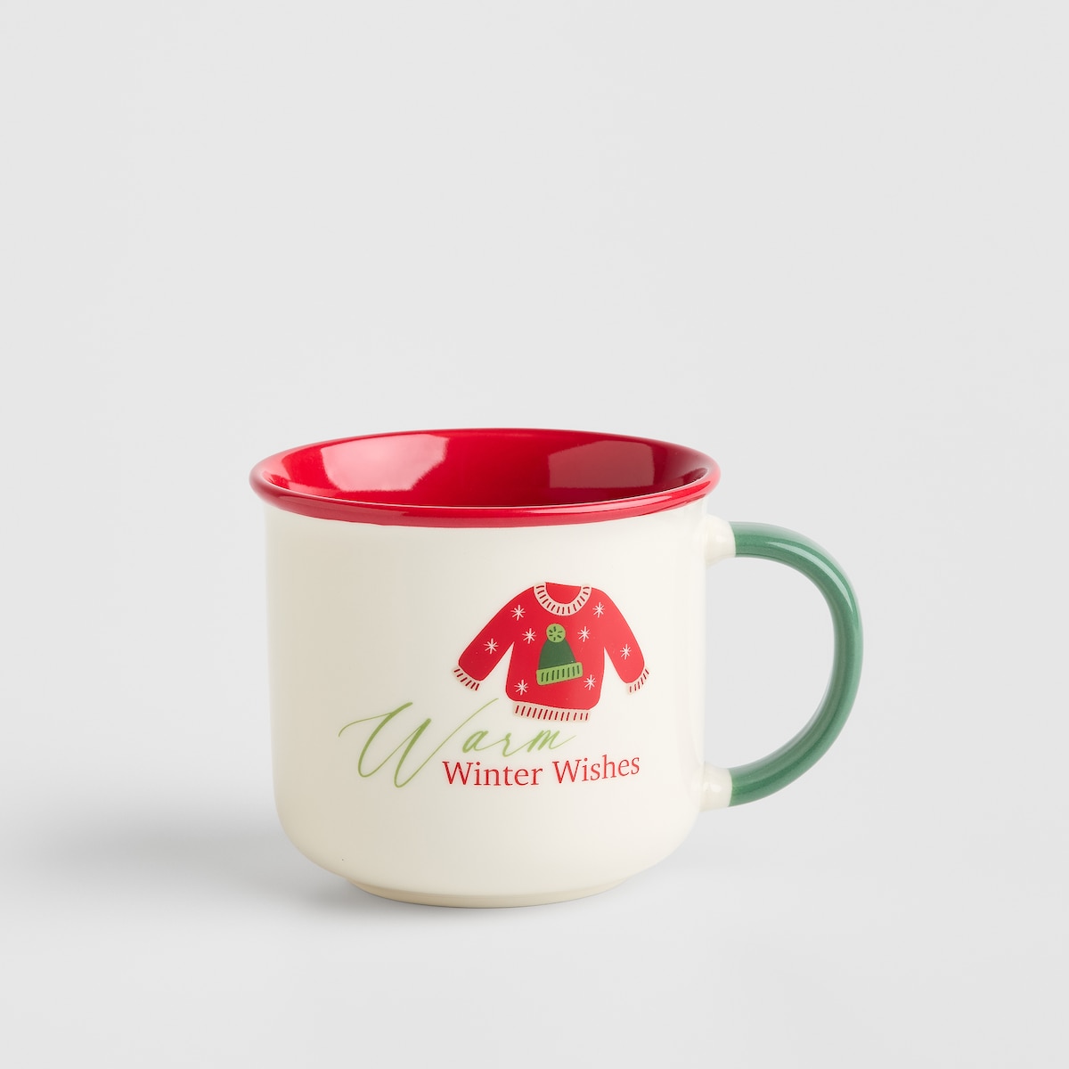 Kubek Giftosio warm z motywem śnieżynki