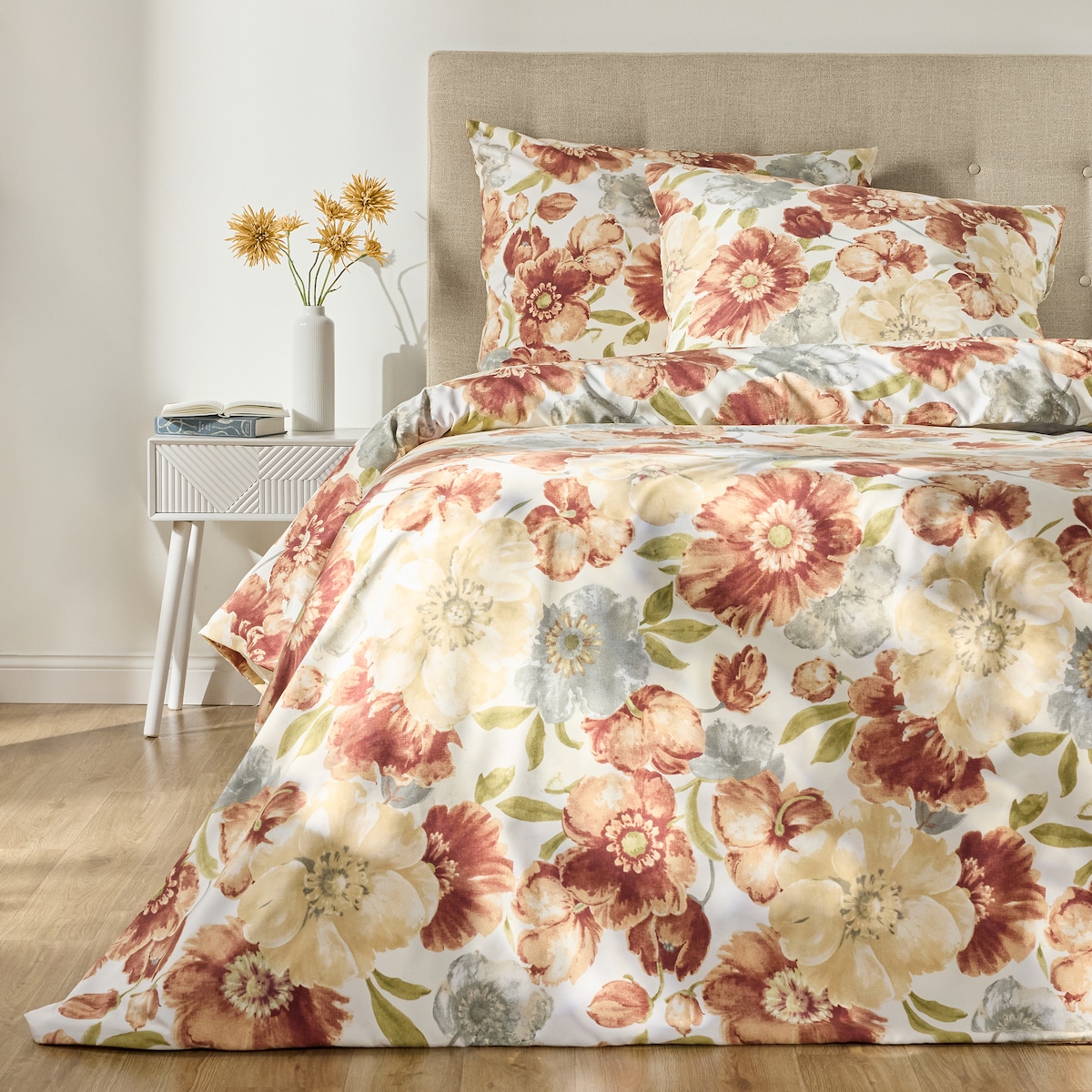 Komplet pościeli z mikrofibry Bibbiena 200x220 cm z 2 poszewkami 70x80