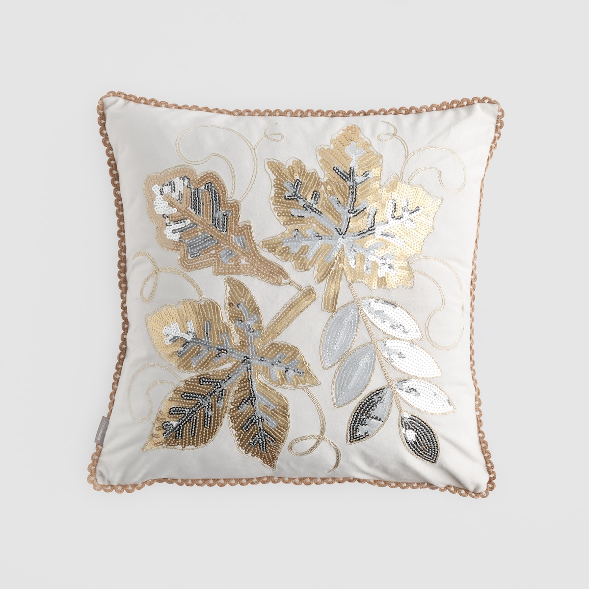 Poszewka Haftowana Leavio 45x45 cm