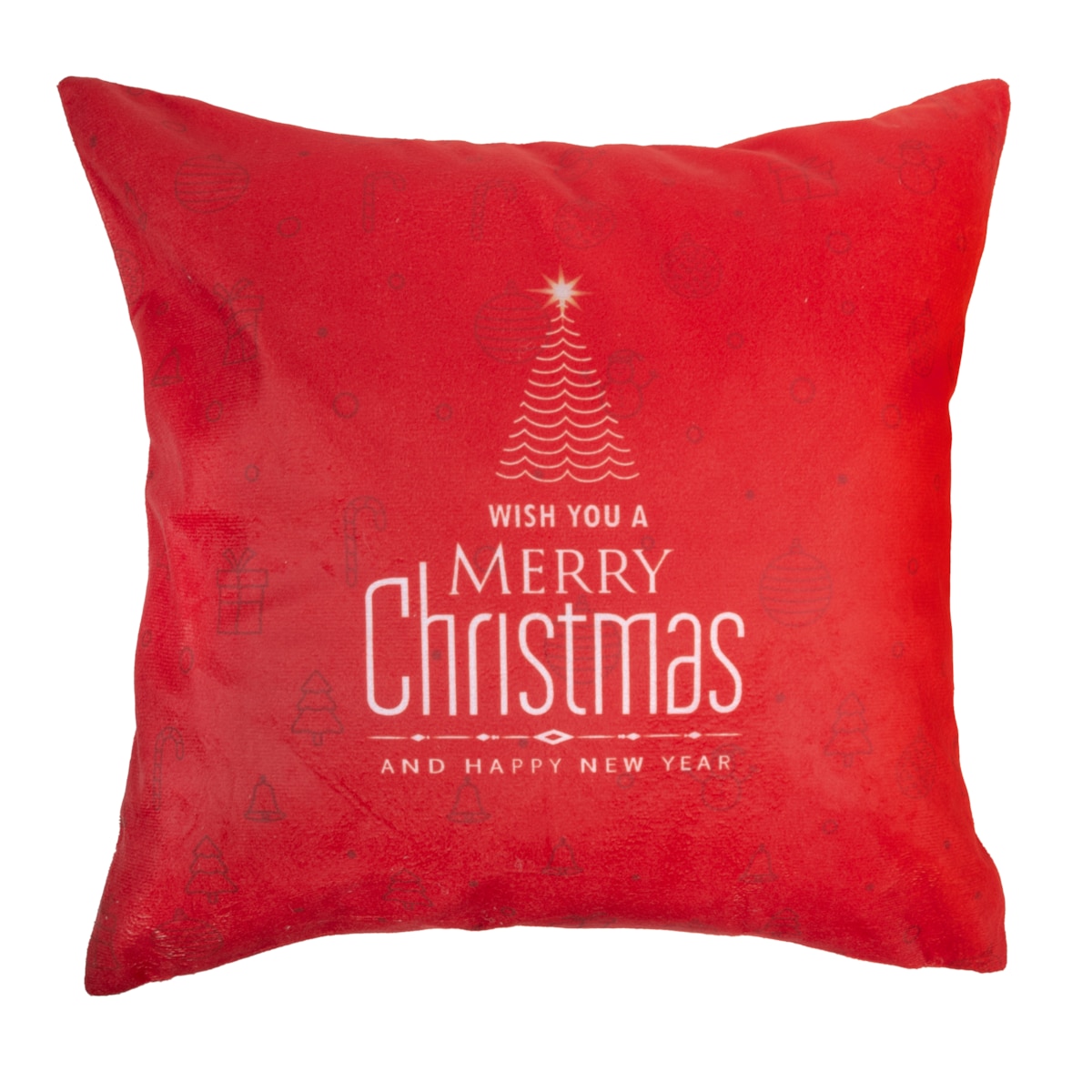 Poszewka Welwetowa Xmas miracle 40x40 cm