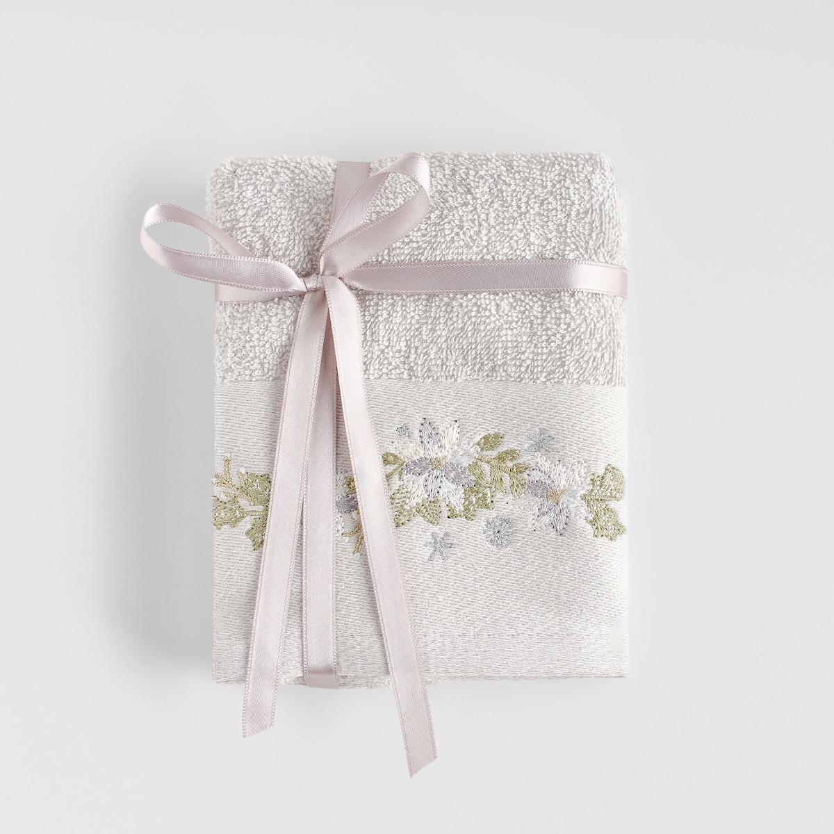 Komplet ręczników dekoracyjnych do twarzy lub rąk 2szt Poinsetio 30x50 cm